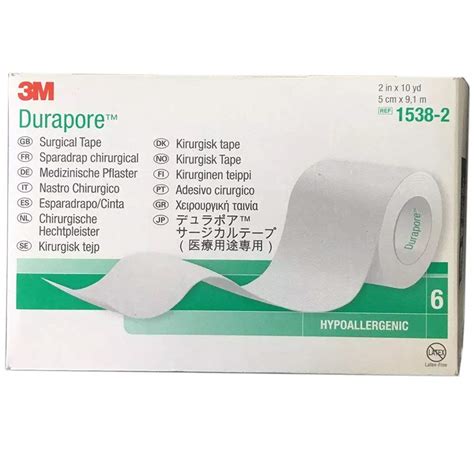 Amazon 3M Healthcare Durapore Silk Like Cloth Surgical Tape 2 X