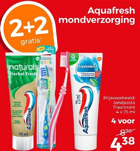 Aquafresh Mondverzorging Aanbieding Bij Trekpleister