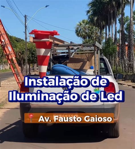 Prefeitura De José De Freitas Conclui Instalação De Iluminação De Led