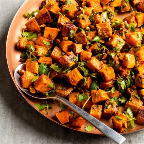 Sweet Potato Salad With Cumin Smoked Paprika And Almonds Cooks