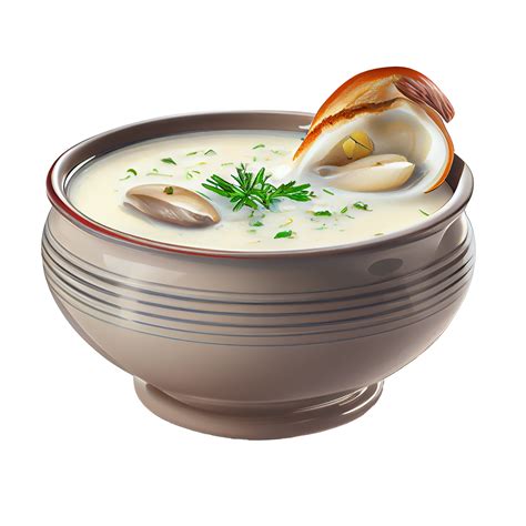 Clam chowder png, Transparent background 21952383 PNG