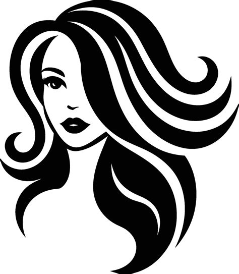 women salon logo illustration eps 10 46368231 Vector Art at Vecteezy