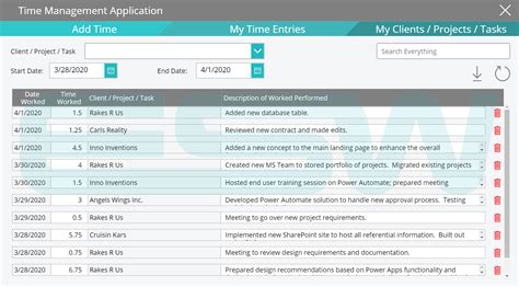 Learn About our Power Apps Employee Time Tracking App