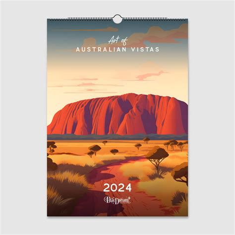 Art Of Australian Vistas 2024 Wall Calendars Etsy Australia