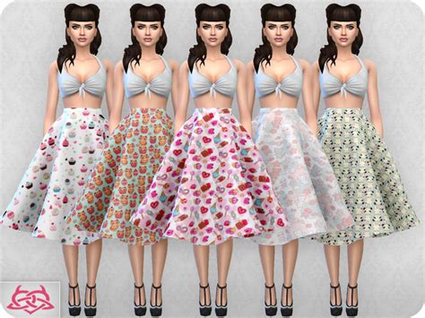 Long Skirt The Sims 4 _ P1 - SIMS4 Clove share Asia Tổng hợp Custom ...