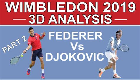 Federer Vs Djokovic 2019 Wimbledon | Two Match Points - Tennis ...