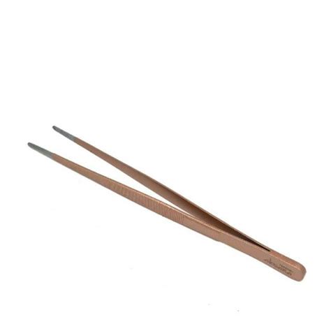 Jual 21 Cm Straight Aksara Tweezer Rosegold Chef Tweezer Kitchen