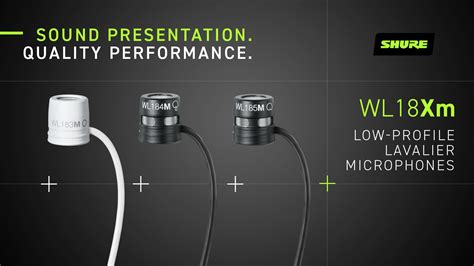 Nuovi Microfoni Lavalier Shure WL18Xm IntegrationMag It