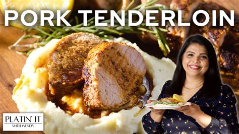 Easy Roasted Pork Tenderloin Pork Roast Platin It With Wendy