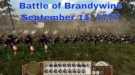 Battle Of Brandywine Creek American Victory Empire Total War