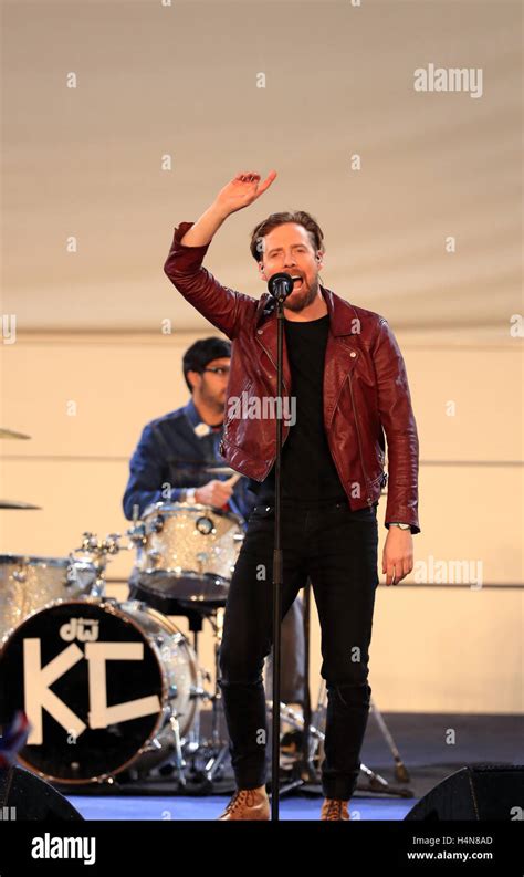 Lead Singer Of Kaiser Chiefs Ricky Wilson On Stage During The Olympic