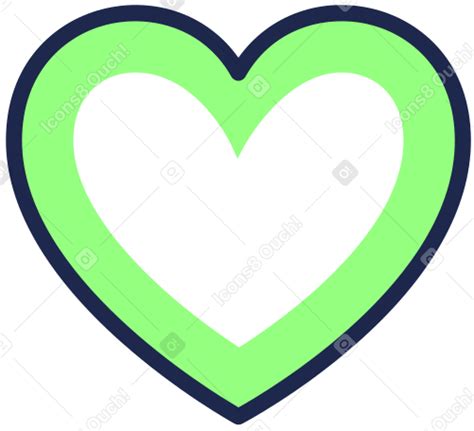 Значок сердца в PNG, SVG