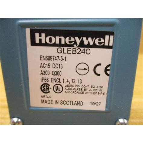 Honeywell Micro Switch Gleb C Limit Switch Mara Industrial