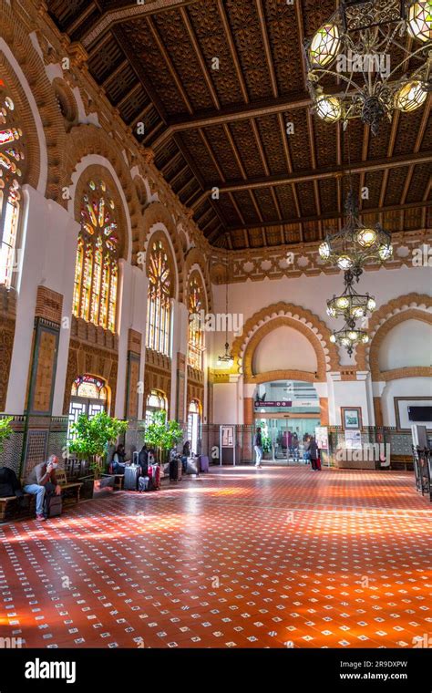 Toledo, Spain - February 17, 2022: Interior of Toledo Train Station ...