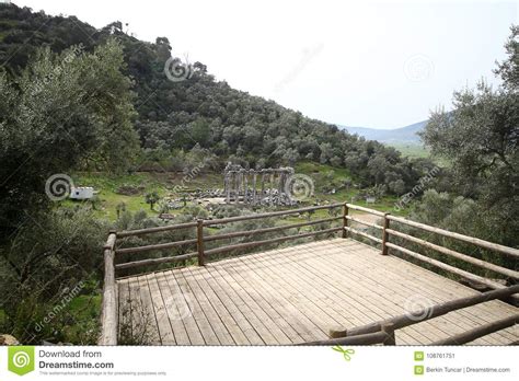 Euromos Temple Stock Photo CartoonDealer 108523542