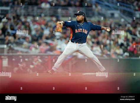 Houston Astros Starting Pitcher Framber Valdez Delivers In The