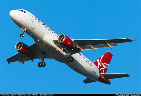 N838VA Virgin America Airbus A320 214 Photo By Flightline Aviation