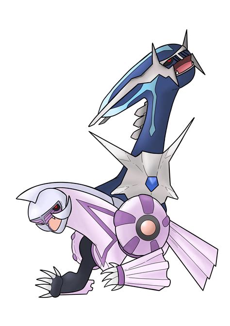 Dialga And Palkia Fan Art (Sinnoh confirmed!) : r/pokemon