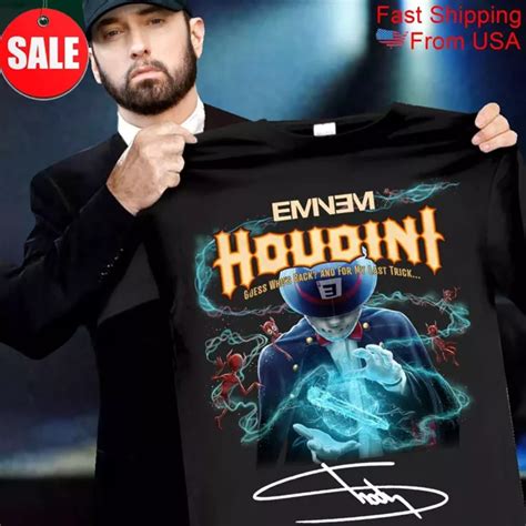 Eminem Houdini Guess Whoâ€™s Back And For My Last Trick Shirtchristmas