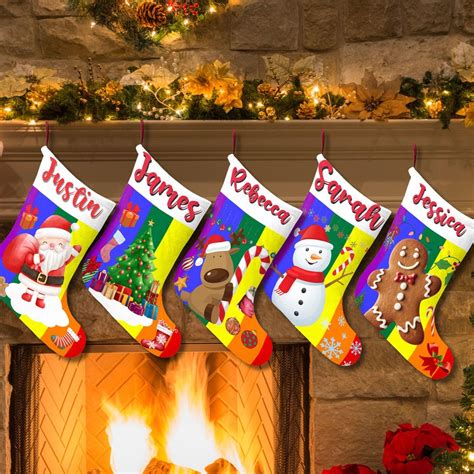 Gay Pride Personalized Christmas Stocking Custom Christmas Gift For