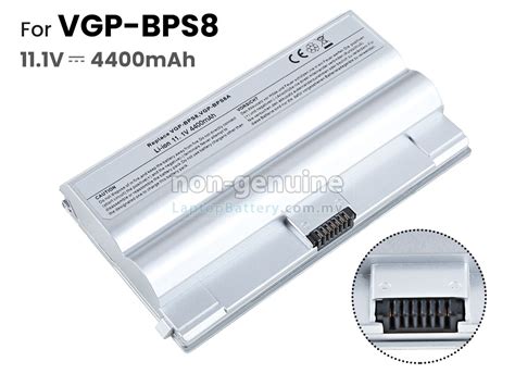 Sony Vgp Bps Battery High Grade Replacement Sony Vgp Bps Laptop