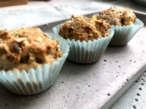 Gesunde Apfel Zimt Muffins Mit Rosinen Und Chiasamen Yumyums