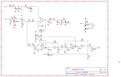 Wip Schematic An Envelope Controlled Low Pass Filter R Diypedals