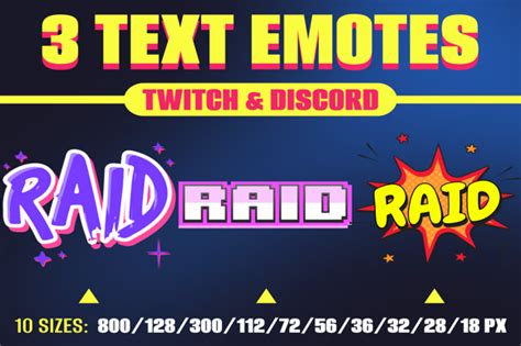 Raid Twitch Emote Graphic by fromporto · Creative Fabrica