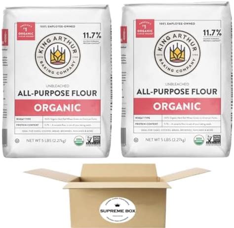 Amazon King Arthur Organic Unbleached All Purpose Flour