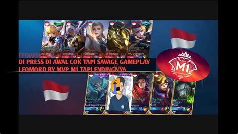 savage moment  mvp  oura aka biawak batam youtube