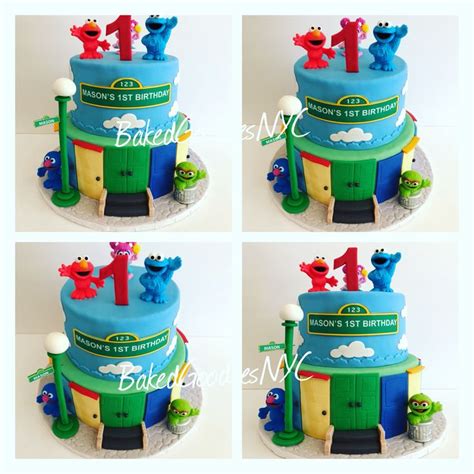 SESAME STREET CAKE | Sesame street cake, Cake, Cake designs