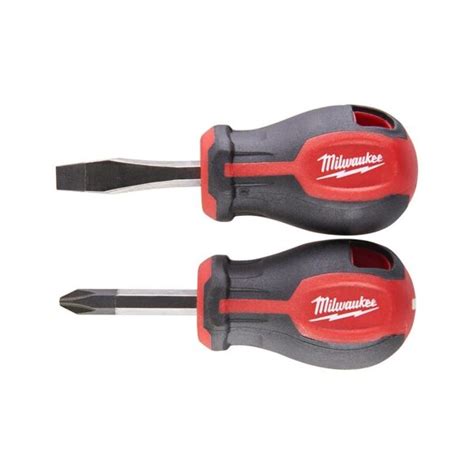 Milwaukee Tri Lobe Stubby Screwdriver Set Pc