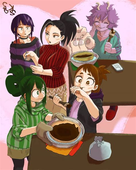 Digital Coloring - MHA Girls by simonkog95 on DeviantArt