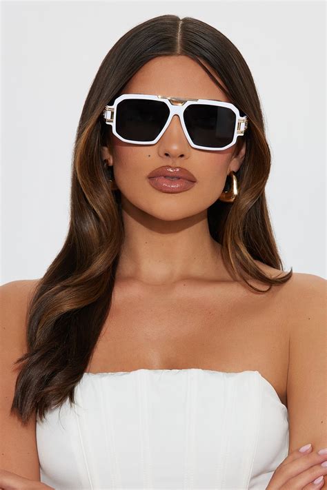 Radiance Sunglasses - White | Fashion Nova