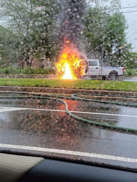 Vehicle Fire This Morning on Muddy Branch Road in Gaithersburg - The ...