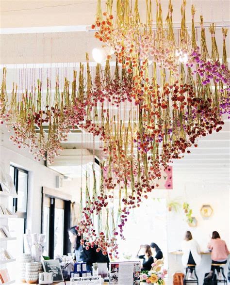 Suspended Floral Designs Flower Installation Hanging Flowers Flower Ceiling