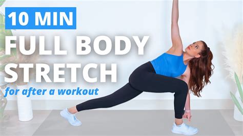 Minute Full Body Stretch For Sore Muscles After Workout Cool Down