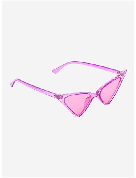 Purple And Pink Cat Eye Sunglasses Hot Topic