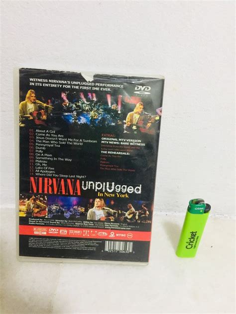 NIRVANA UNPLUGGED, Hobbies & Toys, Music & Media, CDs & DVDs on Carousell