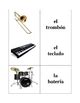 Spanish Musical Instruments Memory Game Can Be Flashcards Tpt