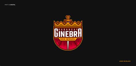 Logo Redesign Barangay Ginebra San Miguel Behance