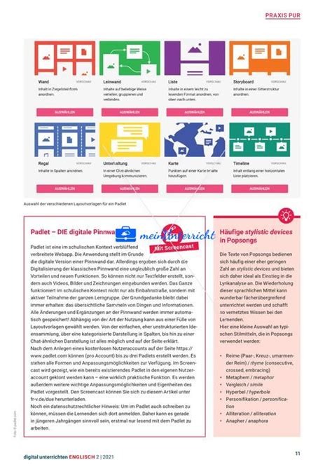 Digital Unterrichten Englisch 2 MeinUnterricht