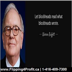 Top 10 Warren Buffett Quotes For Canadian Real Estate InvestorsÂ Â ...