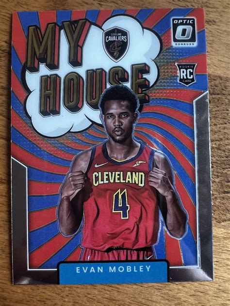 Donruss Optic Evan Mobley My House Holo Prizm Rookie Rc