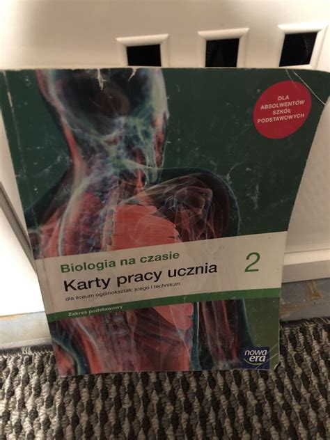 Biologia Na Czasie Karty Pracy Ucznia Baran W Sandomierski Olx Pl