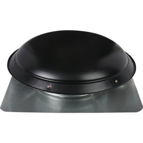 Ventamatic 1080 Cfm Galvanized Steel Power Roof Mount Attic Vent Black 1 Smith’s Food And Drug