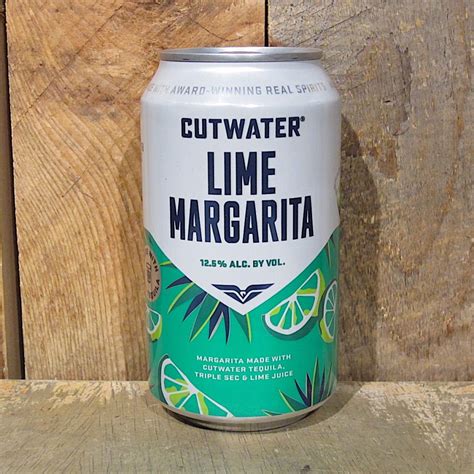 Cutwater Lime Tequila Margarita Ml Single Can Oak And Barrel