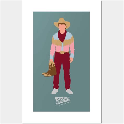 Cowboy Marty McFly - Back To The Future - Posters and Art Prints ...