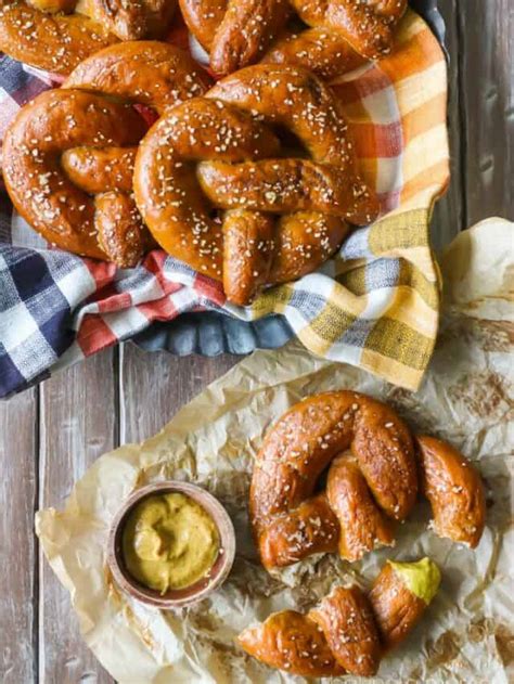 Homemade Soft Pretzels Baking A Moment