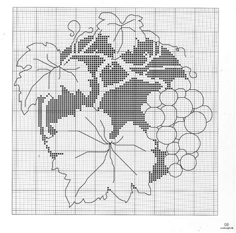 Цветы монохром: картины + схемы для вышивки. Flowers Monochrome: scheme ...